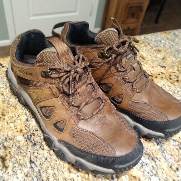 Skechers Hiking Shoe Low Profile Terraform-Selvin Goodyear Rubber Men's Size 8 - Picture 2 of 12